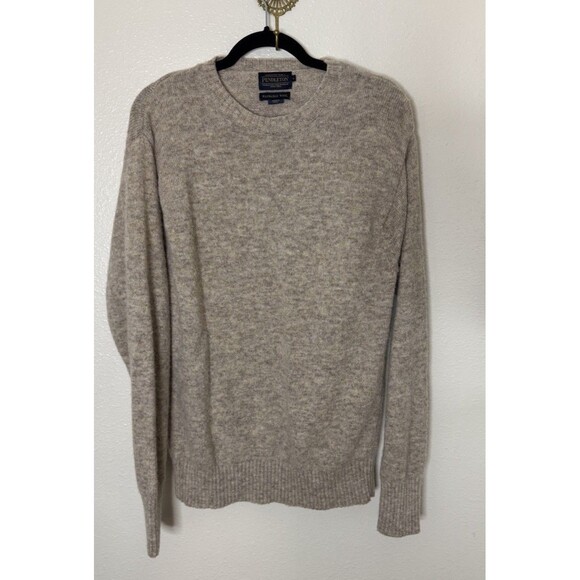 Men's PENDLETON  Washable Wool Shetlland Crewneck Sweater Size L - Picture 1 of 4